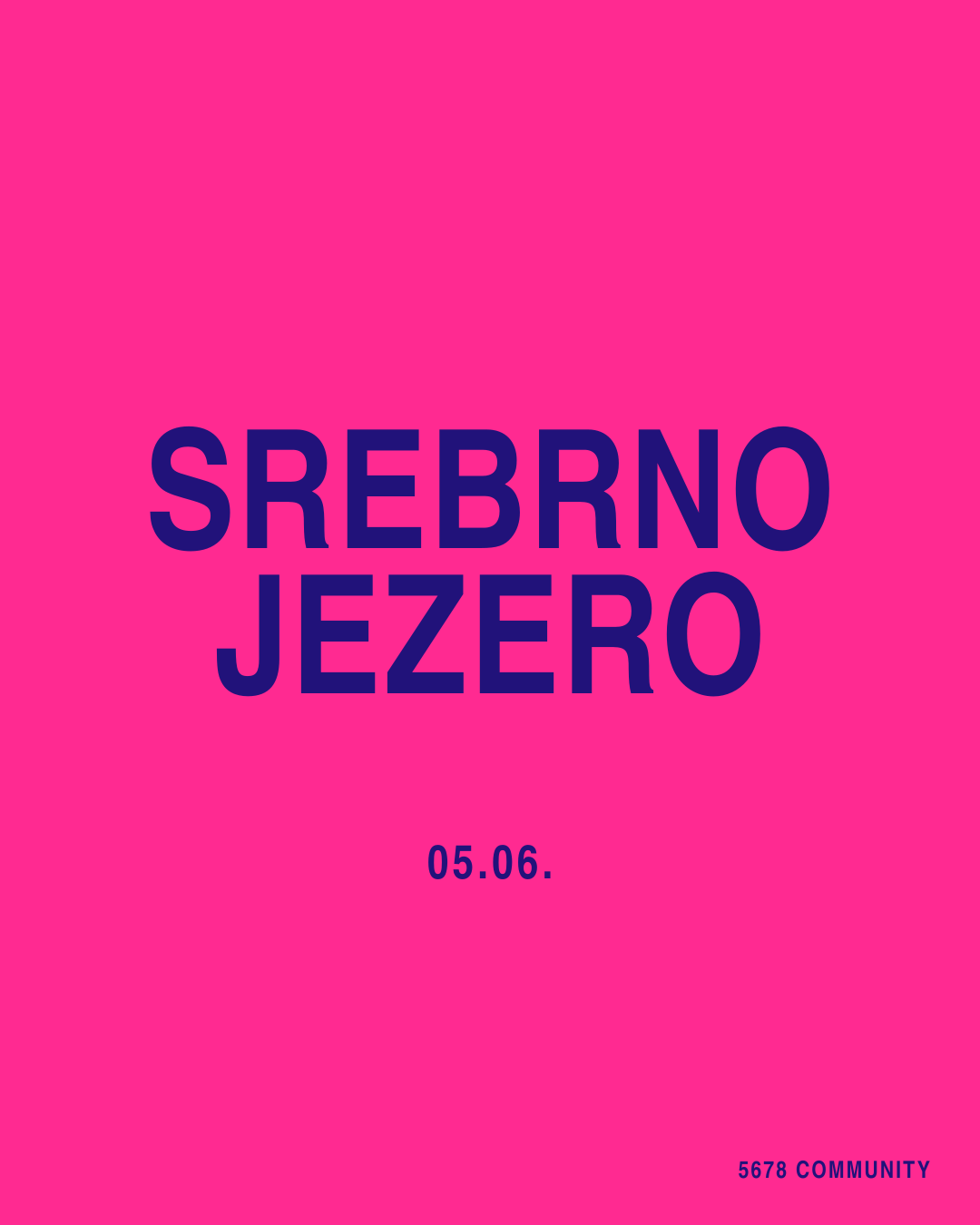 5678 SREBRNO JEZERO