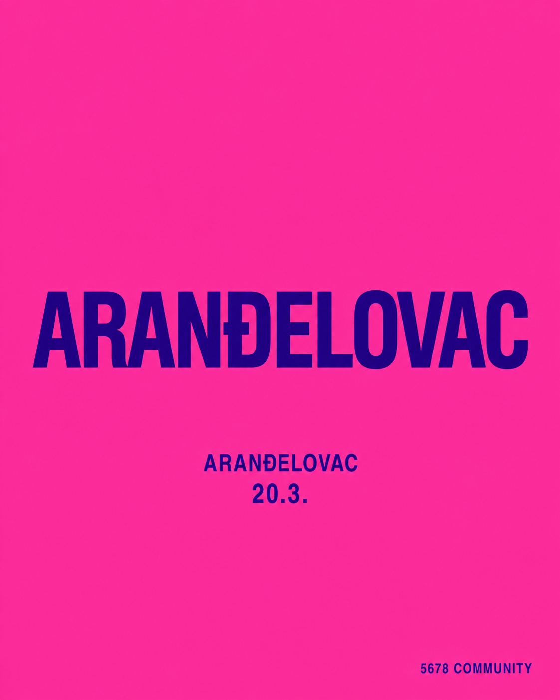 5678 ARANĐELOVAC